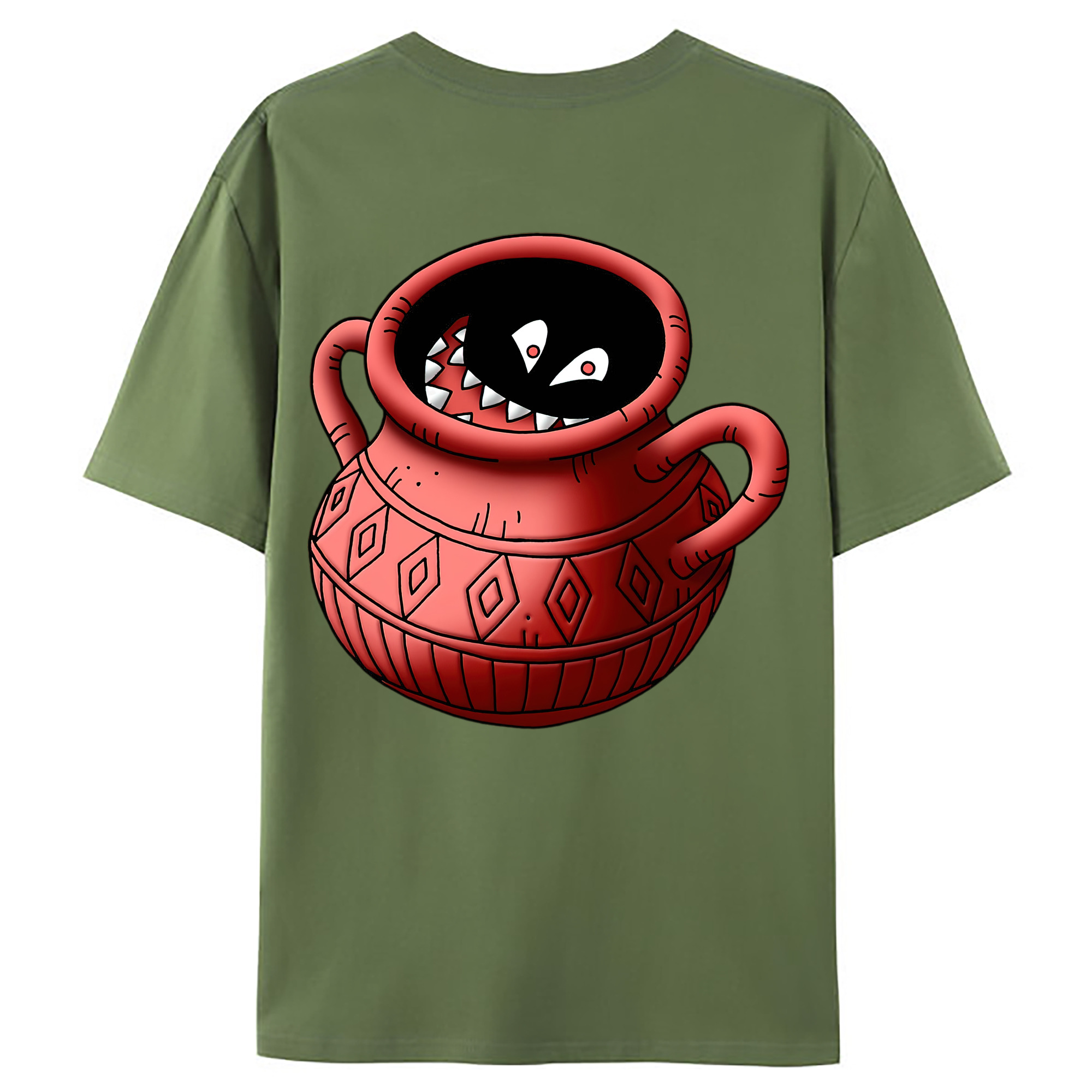 （画像用） ドラゴンクエスト Doragon Kuesuto Dragon Quest 綿100％ メンズ半袖Tシャツ（バックプリント） 通気性